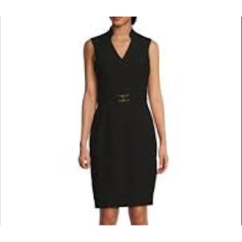 Trina Turk Women's Black Sheath Dress Size 4